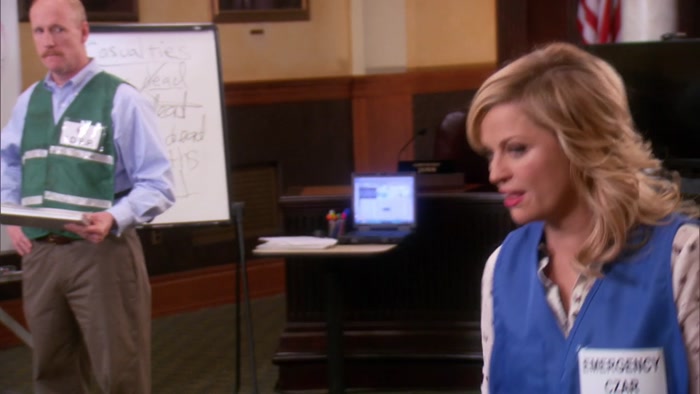 YEAH, YOU'RE TOO LATE, KNOPE. THAT LOT IS MINE. 