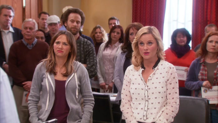 I AM LESLIE KNOPE. I AM THE PAWNEE EMERGENCY CZAR. 