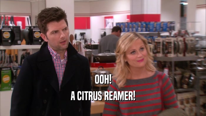 OOH! A CITRUS REAMER! 