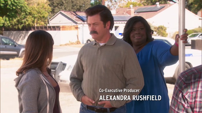 OKAY, WE DON'T KNOW HOW LONG LESLIE'S GOING TO BE GONE, 