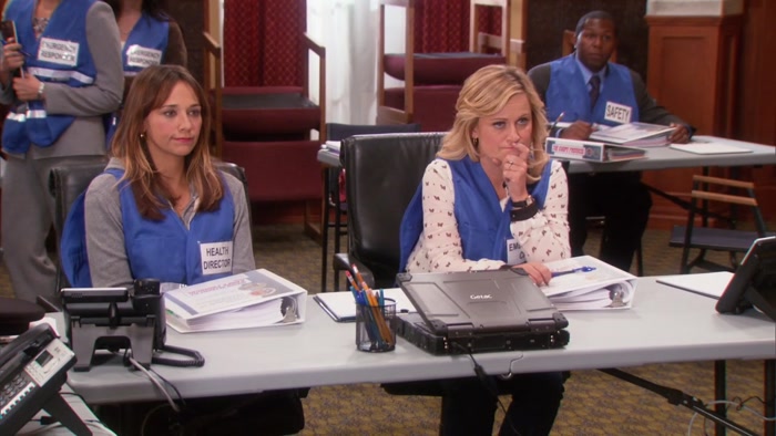 PAWNEE HAS BEEN HIT BY...  
