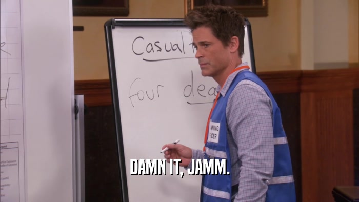 DAMN IT, JAMM.  