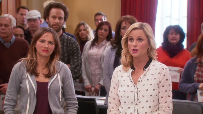 I AM LESLIE KNOPE. I AM THE PAWNEE EMERGENCY CZAR. 