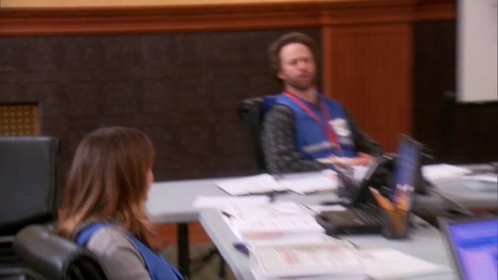 YEAH, YOU'RE TOO LATE, KNOPE. THAT LOT IS MINE. 