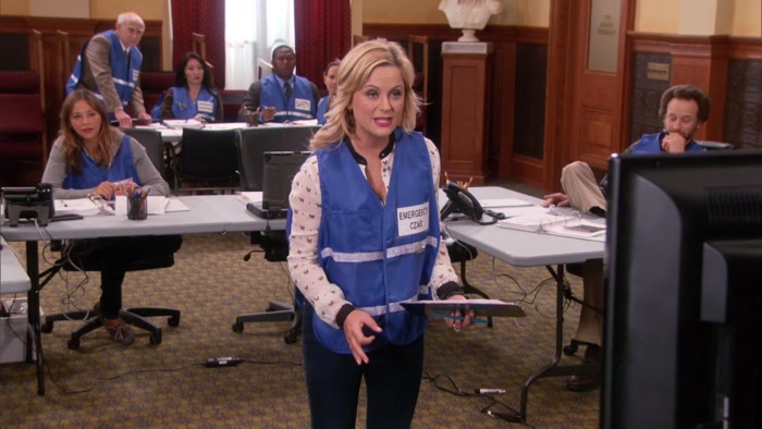 PAWNEE HAS BEEN HIT WITH THE AVIAN FLU. 