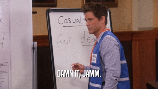 DAMN IT, JAMM.  