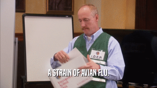 A STRAIN OF AVIAN FLU.  