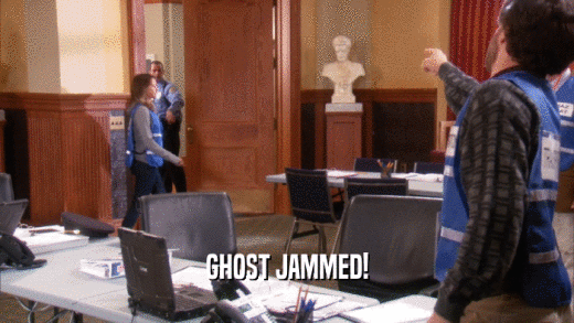 GHOST JAMMED!  