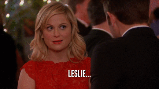 LESLIE...  