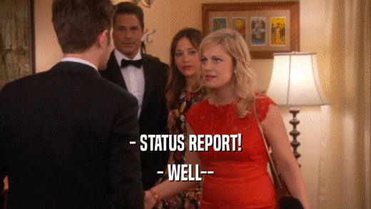 - STATUS REPORT! - WELL-- 