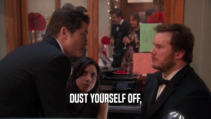 DUST YOURSELF OFF,  