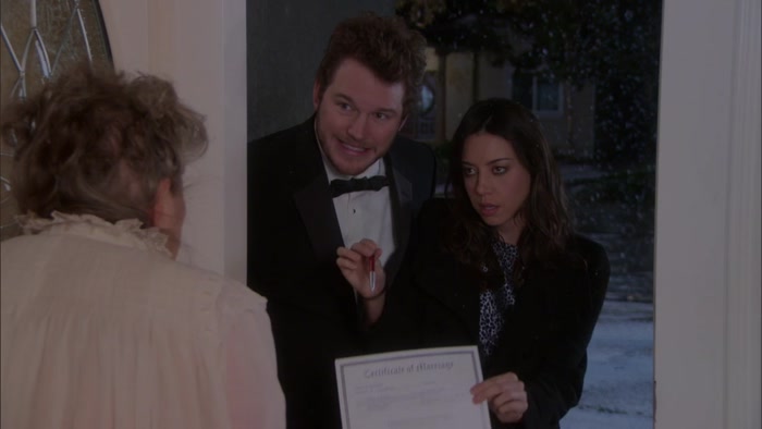 IT'S A MARRIAGE LICENSE.  