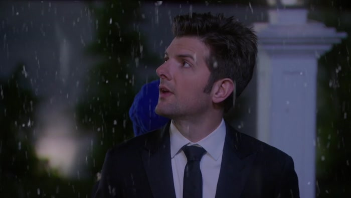 HEY, IT'S SNOWING.  