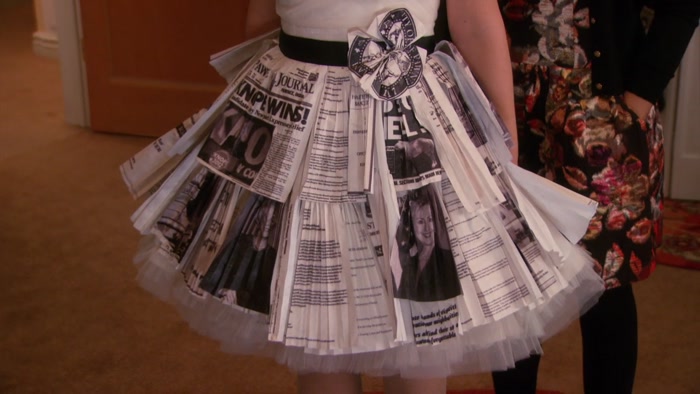 IT IS LIKE THE ANN PERKINS OF DRESSES. 