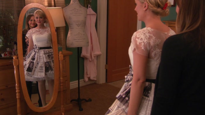 IT IS LIKE THE ANN PERKINS OF DRESSES. 