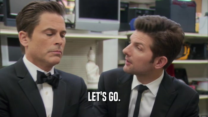 LET'S GO.  