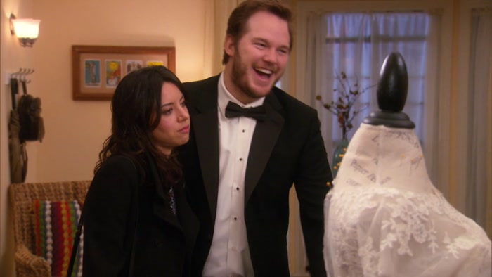 I KNOW YOU'RE IN A RUSH, LESLIE. 