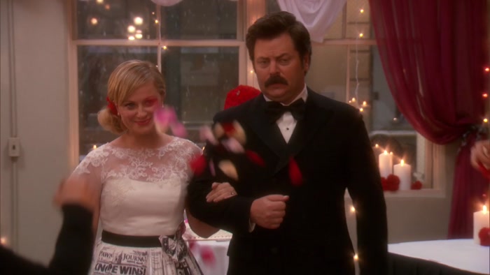 TO JOIN LESLIE KNOPE AND BENJAMIN WYATT IN MARRIAGE. 