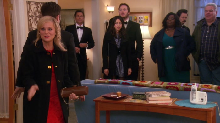 ANN, YOU'RE IN CHARGE OF THE DRESS AND THE HAIR AND THE MAKEUP. 