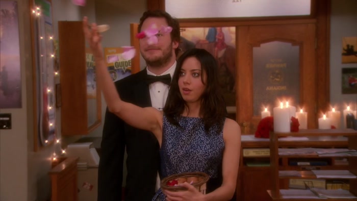 TO JOIN LESLIE KNOPE AND BENJAMIN WYATT IN MARRIAGE. 