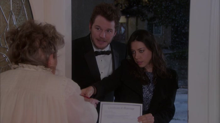 IT'S A MARRIAGE LICENSE.  