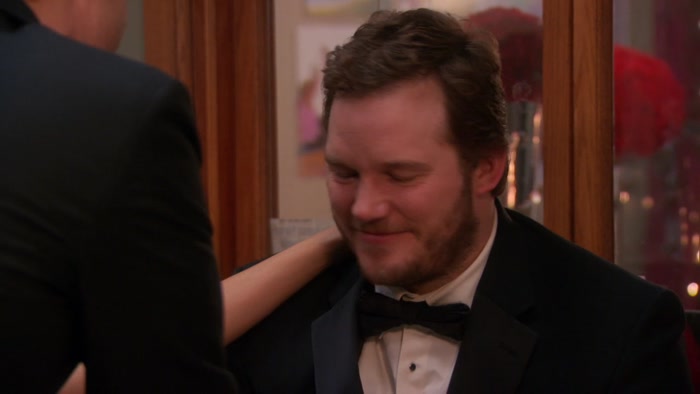 CHRIS CAN BE VERY... PATERNAL. 