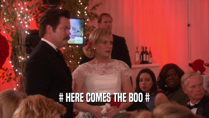 # HERE COMES THE BOO #  