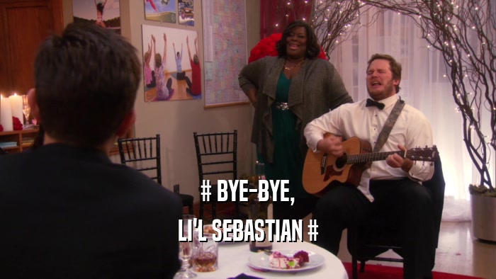 # BYE-BYE, LI'L SEBASTIAN # 