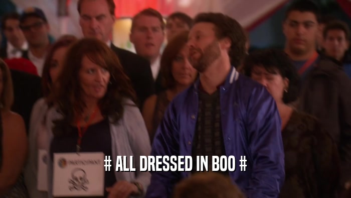 # ALL DRESSED IN BOO #  