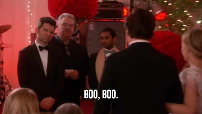 BOO, BOO.  