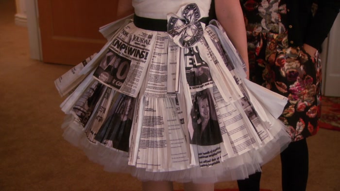 IT IS LIKE THE ANN PERKINS OF DRESSES. 