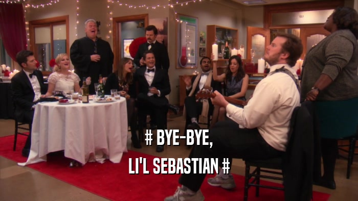 # BYE-BYE, LI'L SEBASTIAN # 