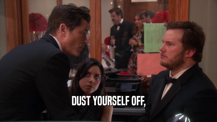 DUST YOURSELF OFF,  