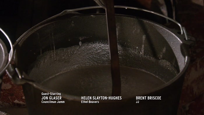 LIQUEFIED THE METAL.  