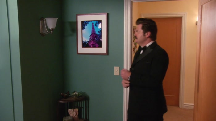 OH, I DON'T KNOW. IT'S PART OF HER HOUSE. 