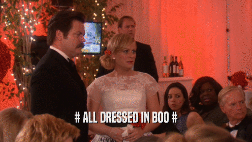 # ALL DRESSED IN BOO #  