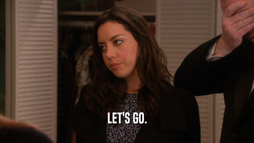 LET'S GO.  