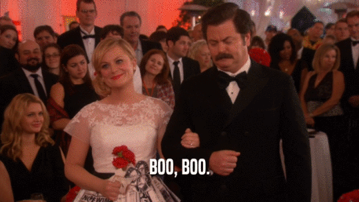 BOO, BOO.  