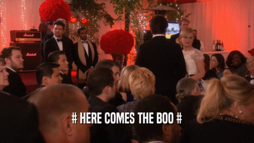 # HERE COMES THE BOO #  
