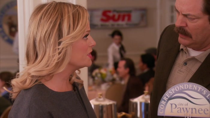 RON, KIM TOLD ALL MY JOKES, ALL OF THEM. 