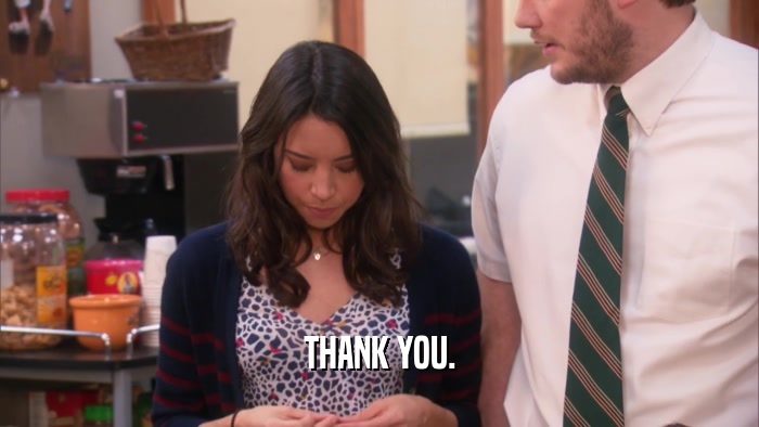 THANK YOU.  