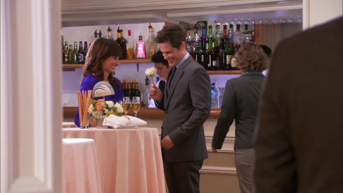 THEY ARE FLIRTING LIKE CRAZY.  