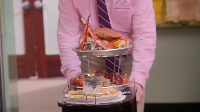 WHAT? CRAB, CAVIAR?  