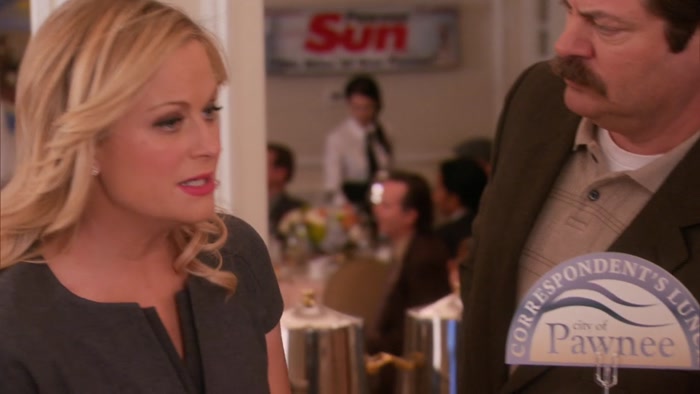 RON, KIM TOLD ALL MY JOKES, ALL OF THEM. 