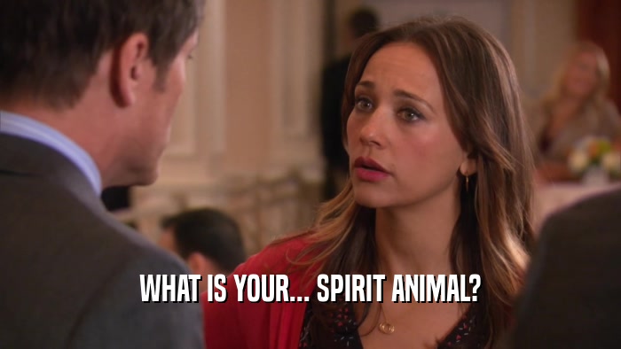 WHAT IS YOUR... SPIRIT ANIMAL?  