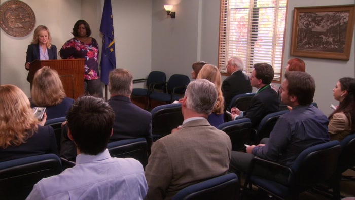 FIRST, I'D LIKE YOU ALL TO CHECK UNDER YOUR CHAIRS. 
