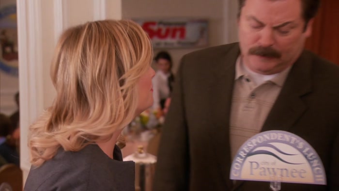 RON, KIM TOLD ALL MY JOKES, ALL OF THEM. 