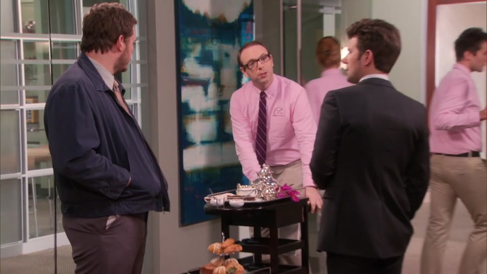 YOUR MORNING TEA, MR. WYATT.  