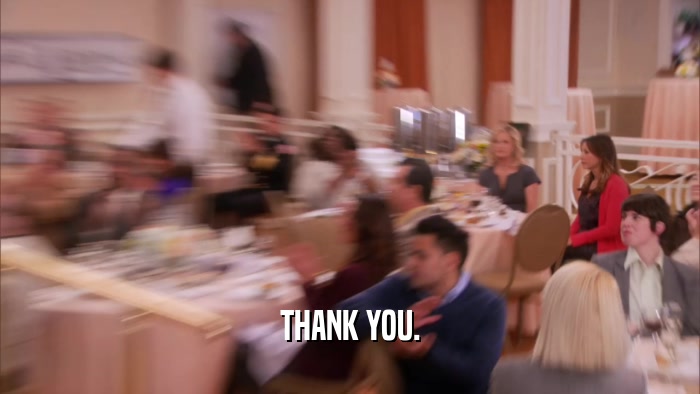 THANK YOU.  
