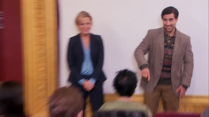 THIS IS THE PAWNEE VIDEODOME.  